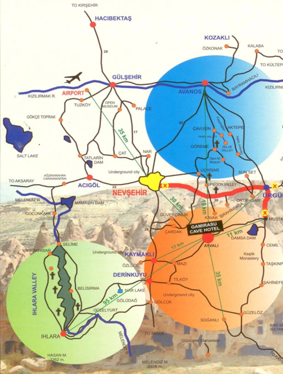 Gamirasu Area Map